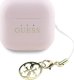 TWS Guess Glossy Effect Printed Classic Logo & Charm Pink Headphones 2