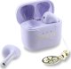 TWS Guess Glossy Effect Printed Classic Logo & Charm Lavender Headphones 1
