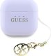 TWS Guess Glossy Effect Printed Classic Logo & Charm Lavender Headphones 2