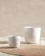 Doniczka okrągła 42 x 42 x 40 cm złamana biel FTERO 2