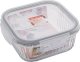 Pojemniki szklane ryflowane Florina Mariet lunchbox 1200/800 ML żaroodporne hermetyczne 5