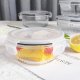 Pojemniki szklane ryflowane Florina Mariet lunchbox 960/650 ML żaroodporne hermetyczne 3