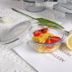 Pojemniki szklane ryflowane Florina Mariet lunchbox 960/650 ML żaroodporne hermetyczne 4