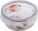 Pojemniki szklane ryflowane Florina Mariet lunchbox 960/650 ML żaroodporne hermetyczne 9
