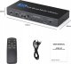 DZIELNIK HDMI 4x1 QUAD MULTI VIEWER PRZEŁĄCZNIK 4x1 Rozdzielacz 4K + PILOT one size 5