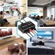 Ekstraktor HDMI 2.1 TOSLINK KONWERTER ATMOS 7.1 eARC HDCP 2.3 8K 4K 120Hz one size 8