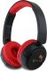 Słuchawki nauszne Hello Kitty Face Logo   Bluetooth czerwony 1