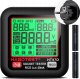 HABOTEST HT97D TESTER NAPIĘCIA GNIAZDEK SIECIOWYCH ELEKTRYCZNYCH DUŻY LCD 2