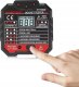 Habotest TESTER GNIAZD SIECIOWYCH MIERNIK ELEKTRYCZNY WYŚWIETLACZ LCD TEST RCD LED 8