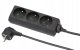 Plastrol PRZEDŁUŻACZ PS-370/3,0 E CZARNY 3G+0 3M 10A W-98177 6