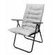 Elior PLATINET MATRESS PAD FOR CAMPING CHAIR NAKŁADKA NA KRZESŁO CAMPINGOWE 105X50X6 CM GREY 46141 5
