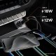 SPIGEN ESSENTIAL EV302 2-PORT CAR CHARGER 30W BLACK 1