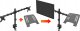 Podstawka VESA do Laptopa Notebooka Monitora VX-140 Uniwersalna 3
