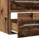Szafka pod umywalkę łazienkową, stare drewno, 100x38,5x48 cm 8