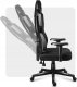 Fotel Huzaro Combat 6.2 Black RGB 6