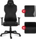 Fotel Huzaro Combat 6.2 Black RGB 7