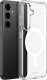 Crong Crystal Shield Magnetic - Etui Samsung Galaxy S25+ MagSafe (przezroczysty) 1