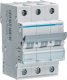 Hager circuit breaker 3-pole C-25A, 6kA MCN325 1