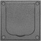 Busch-Jaeger flush-mounted housing 1705 U-101 with hinged lid data communication technology insert/cover for 1