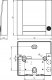 Grothe bell button 1-gang DOMOLUX WS/SW 90x90x18.5mm, w/w COMBIFIX bell pusher 4011459511036 1