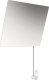 HEWI tilting mirror series 801 with W:600mm H:540mm pure white 801.01.100 99 1