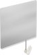 HEWI tilting mirror series 801 with W:600mm H:540mm pure white 801.01.100 99 1