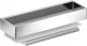 Keuco Edition 11 shower basket with glass squeegee aluminum/chrome 1