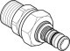 Geberit Mepla transition fitting with AG d32 x R1 with nozzle (RG) 604 590 005 1