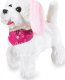 Jamara 460341 Running Dog with Sound Plush, Remote Control White/Pink 1