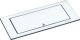 Schulte Elektrotechnik socket element EVOLINE Backflip glass white, 2 sockets, 1 USB 1