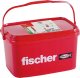 fischer DuoPower 8 x 40, practical bucket with 1,200 universal dowels, powerful 2-component dowel, plastic dowel 1