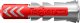 fischer DuoPower 8 x 40, practical bucket with 1,200 universal dowels, powerful 2-component dowel, plastic dowel 1