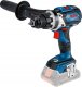 Bosch Professional 18V System Combo Kit: GSR 18V-110 C + GDX 18V-210 C + GWS 18V-10 + GBH 18V-24 C (incl. 2x ProCORE 5 batteries. 2