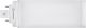 LEDVANCE LED compact lamp for ECG GX24Q-DU.LEDT/E26HFV10W840 2