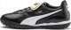 PUMA Unisex King Top TT Botas de futbol,   Black White, 46.5 EU 1