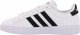 adidas Men's Grand Court 2.0 Sneaker, FTWR White/core Black/FTWR White, 40 2/3 EU 2