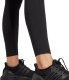 adidas Women's Essentials LINEAR Cotton Leggings, Black/White, L 5