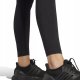 adidas Women's Essentials LINEAR Cotton Leggings, Black/White, S 6
