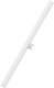 LEDVANCE OSRAM LEDinestra rod-shaped LED lamp made of frosted plastic, S14d socket, dimmable, warm white light with 2700 2