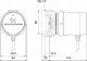 Grundfos 97989265 circulation pump Comfort UP15-14B PM DE PN10 Rp1/2, 1 x 230 V, 80 mm 2