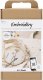 DIY Kit creativ company Starter Craft Set Embroidery Flower - perfect complete set for beginners to 1