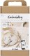 DIY Kit creativ company Starter Craft Set Embroidery Flower - perfect complete set for beginners to 13