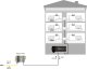 Televes BK amplifier 30/35dB with RK (5-65MHz) 28d KVE3035RK65 2