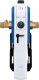 BWT single lever filter E1 HWS with pressure reducer, 1"", white-blue, 40385 Single lever filter, Multi-colored 1