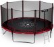 Trampolina ogrodowa 12ft/374cm z siatką zewnętrzną i drabinką Neo-Sport EDUKAMP 2
