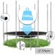 Trampolina ogrodowa 12ft/374cm z siatką zewnętrzną i drabinką Neo-Sport EDUKAMP 7