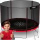 Trampolina ogrodowa 8ft/252cm z siatką zewnętrzną i drabinką Neo-Sport EDUKAMP 1