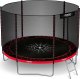 Trampolina ogrodowa 8ft/252cm z siatką zewnętrzną i drabinką Neo-Sport EDUKAMP 10