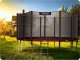 Neo-Sport Trampolina ogrodowa 15ft/465cm z siatką zewnętrzną i drabinką 4