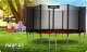 Neo-Sport Trampolina ogrodowa 15ft/465cm z siatką zewnętrzną i drabinką 7
